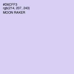 #D6CFF3 - Moon Raker Color Image